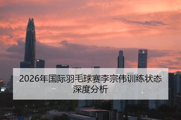 2026年国际羽毛球赛李宗伟训练状态深度分析
